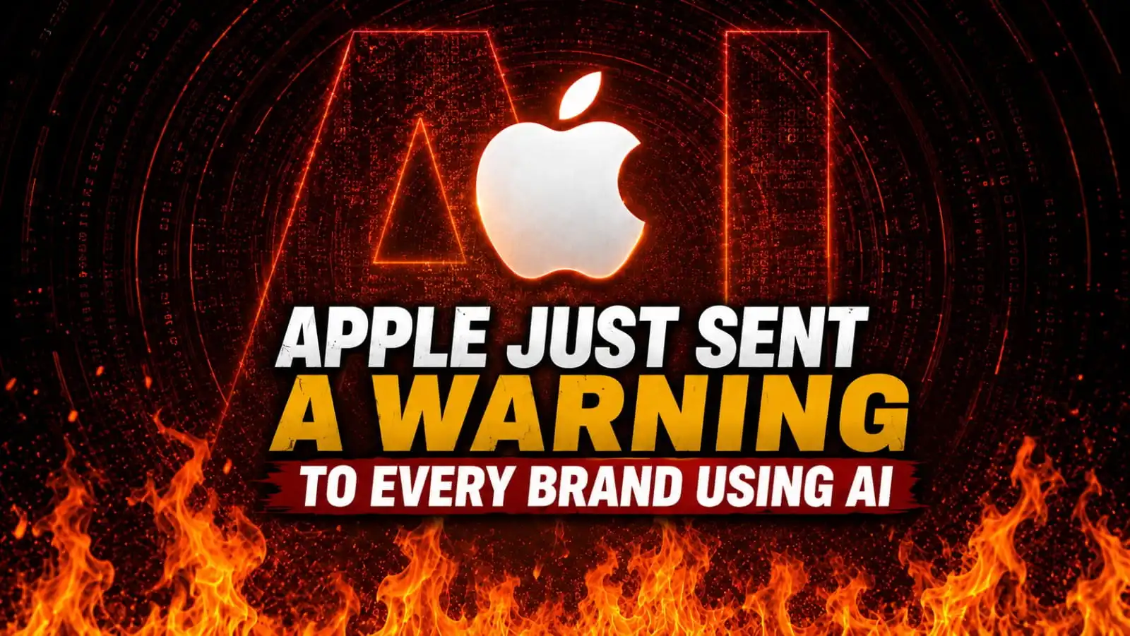 Apple Just Sent a Warning to Every Brand Using AI